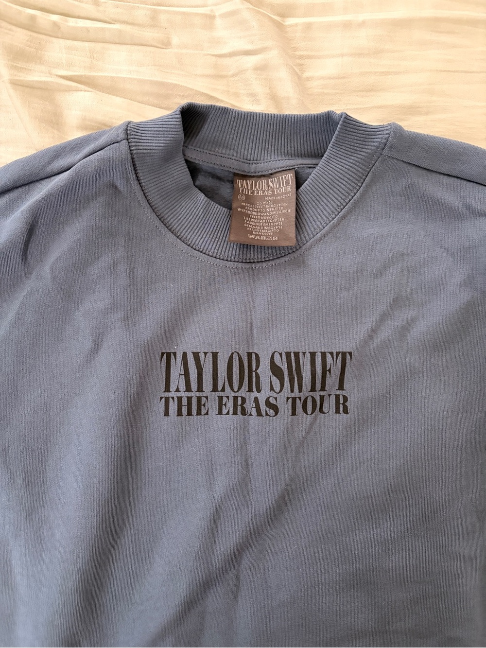 Taylor Swift The Eras Tour Navy Crewneck - M